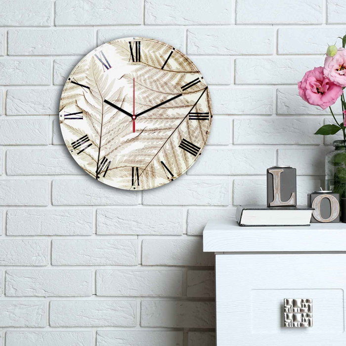 Wallity Reloj Decorativo de MDF Multicolor 3030MS-078 Wallity Reloj Decorativo de MDF Multicolor 3030MS-078